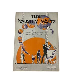 That Naughty Waltz Sheet Music Edwin Stanley Sol‎ Levy